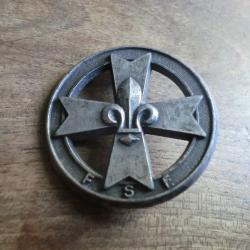 insigne béret FSE fédération scoutisme européen