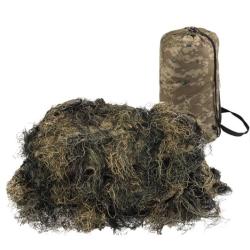 COUVERTURE CAMOUFLAGE GHILLIE WOODLAND - 300X200