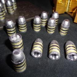 100 Ogives Minie Calibre .451 - 310 grains 21 grammes Calibrées et graissées