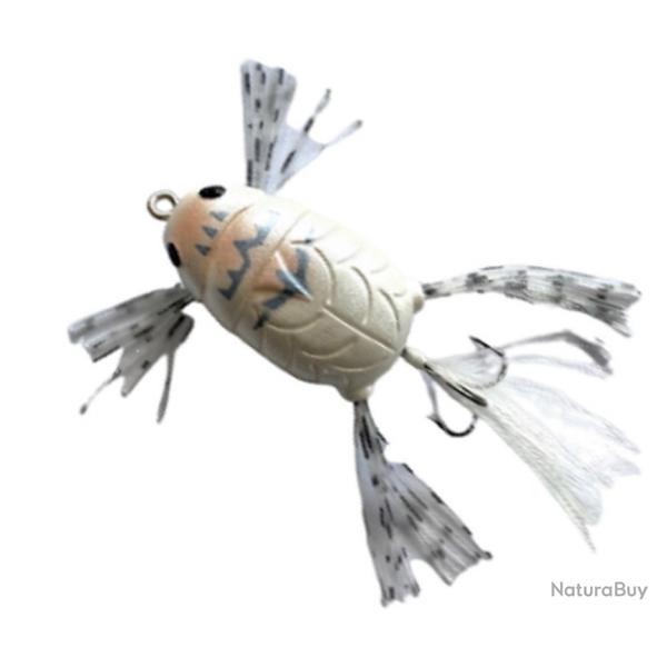 Leurre souple Reins Jingoromushi Dappi White