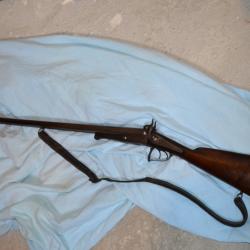 Beau fusil à broche en calibre 16