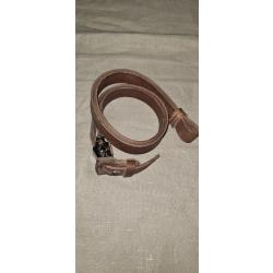 bretelle en cuir marron claire  pour 98 K