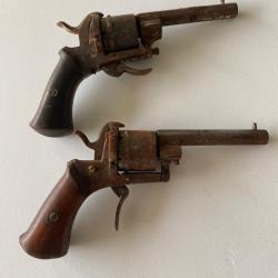 Revolvers à broche
