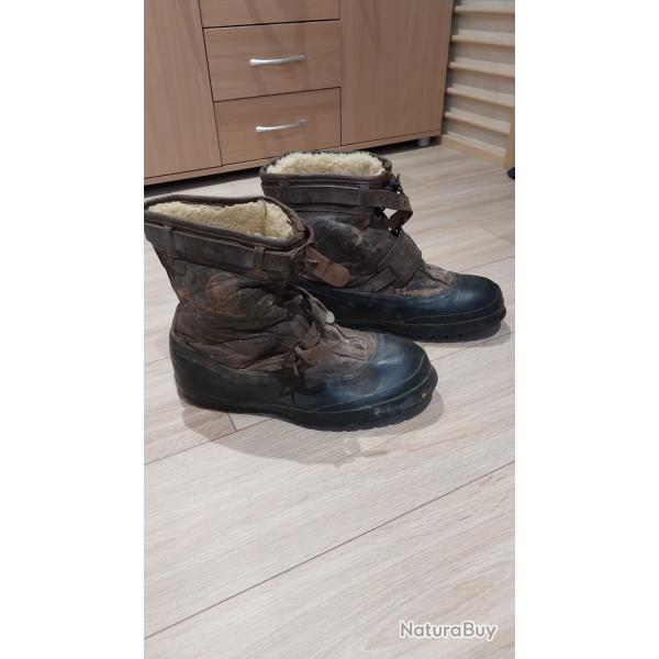 Chaussures Bottes quipage de vol us ww2