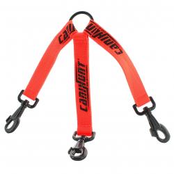 Accouples pour chien triple HUNTER orange 25cm