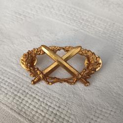 insigne militaire brevet élémentaire or