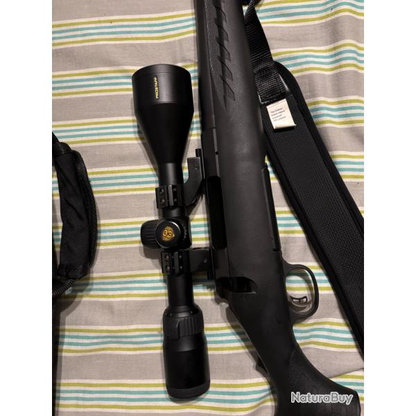 Ruger 7-08 rem + lunette 3x9x52 Nikon Prostaff
