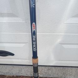 Canne a pêche télescopique