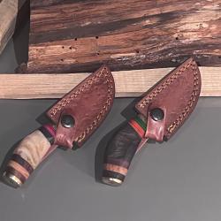 ! DESTOCKAGE ! 2 couteaux damas noel