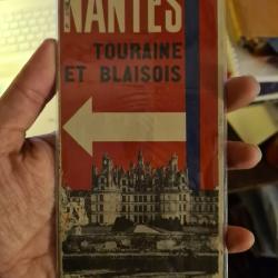 Plan de Nantes Basse Loire et Anjou les chateaux de la Loire Touraine et Blaisois
