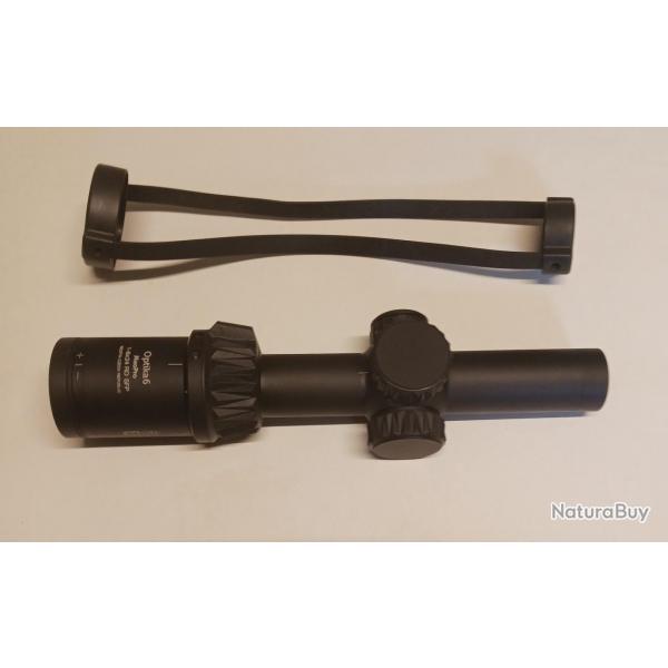 Lunette Meopta Optika6 1-6x24 RD SFP (Rticule: 4C)