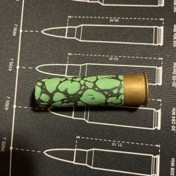 Ancienne douille carton MANUFACTURE FRANÇAISE D'ARMES & CYCLES cal.16 - d3