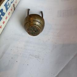 Calotte de pistolet en laiton