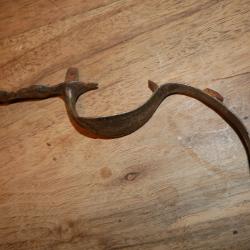 Pontet en fer de pistolet à silex