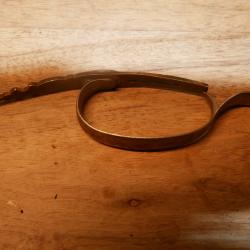 Pontet en acier et laiton de fusil &agrave; percussion