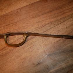 Pontet en acier et laiton de mousqueton 1777 /An IX