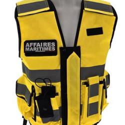 Gilet haute visibilit&eacute; AFFAIRES MARITIMES