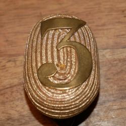 Pompon de TALPACK du 3ème régiment de chasseurs à cheval