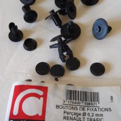 Clips en plastique Renault