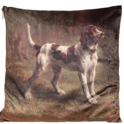 Coussin Chien &eacute;pagneul breton LOVERGREEN