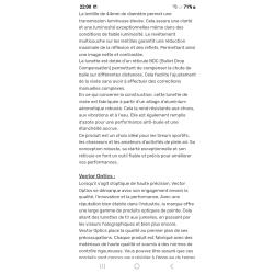 Lunettes vector optics6-18x44