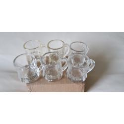 6 verres &agrave; Anse &agrave; digestif petit mod&egrave;le
