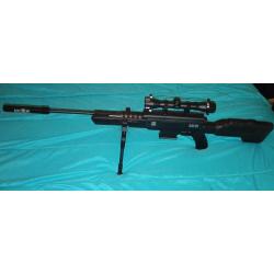 Carabine Black OPS Sniper Tactical 4,5mm 19.9 Joules, achat ou échange contre 22 lr