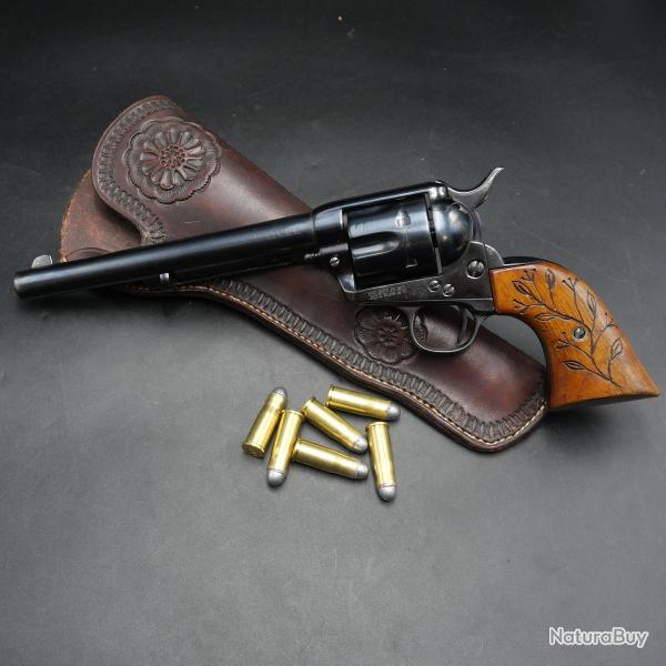 Colt single Action Army Smokeless frame calibre 38-40 Fabrication 1899 - Certificat BNE