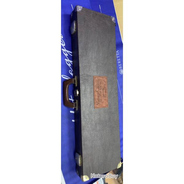 Belle Mallette Cuir Verney-Carron pour fusil superpos ou Juxtapos