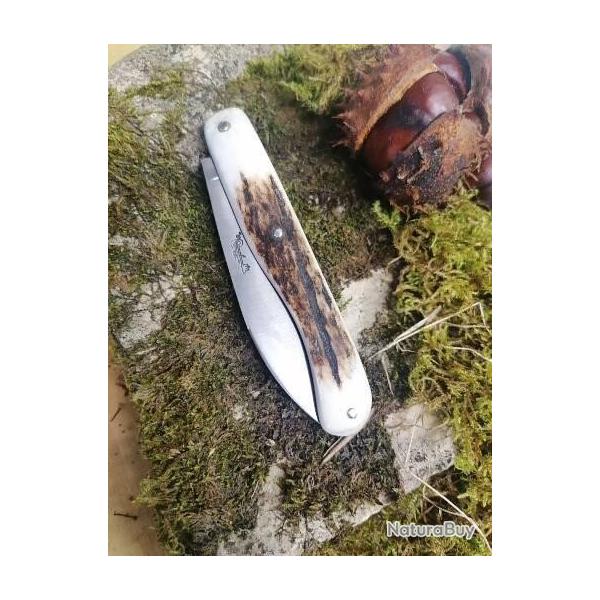Couteau fermant Aurillac bois de cerf