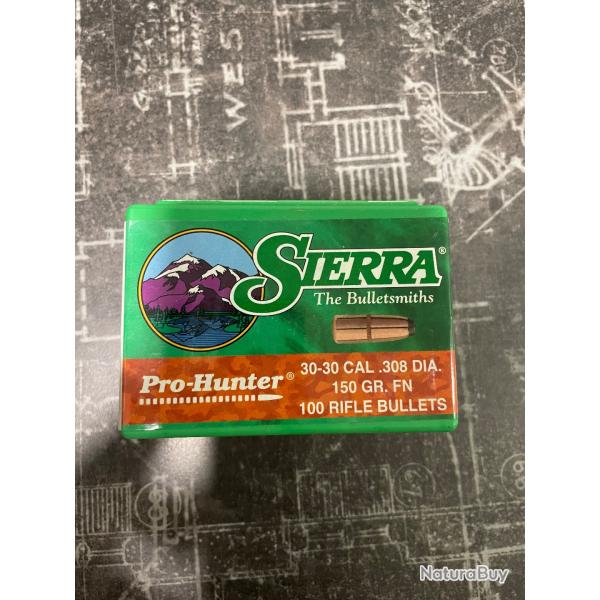 Sierra ogives Cal. 30 (.30-30)