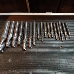 Fraises carbure professionnelle fraisa France kennametal lot de 17