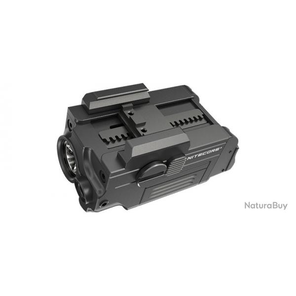 Lampe tacticale spciale arme NITECORE NPL25GL avec laser 900lm 255m