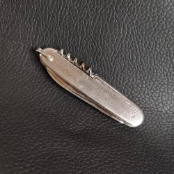 Couteau de poche ancien multilames tout Inox BOUCRIOT JOIGNY