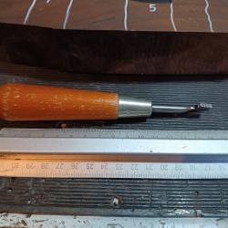 Outil a quadrillage des crosses outil a quadriller les crosse de fusil carabine 2 lignes  2