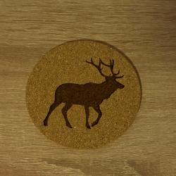 6x Dessous de verre motif cerf ou au choix promo Noël