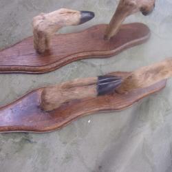 ratelier porte-fusil 2 armes long. 37,8 cm