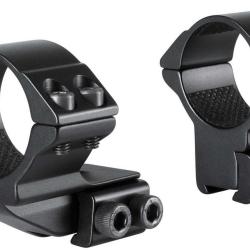 COLLIERS HAWKE POUR LUNETTE DE TIR EXTENSION RING MOUNT - haut - déport: 1"/ 25mm - diam: 30MM - 9-1