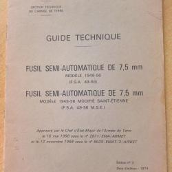 MAT 1032 Fusil semi-automatique de 7,5mm (4)