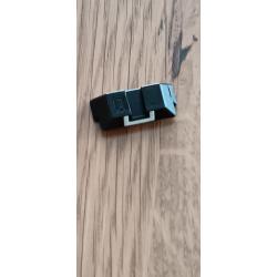 HAUSSE GLOCK ACIER HAUTEUR 6.5MM