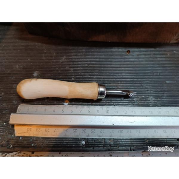 Outil a quadrillage des crosses outil a quadriller les crosse de fusil carabine 2 lignes  3