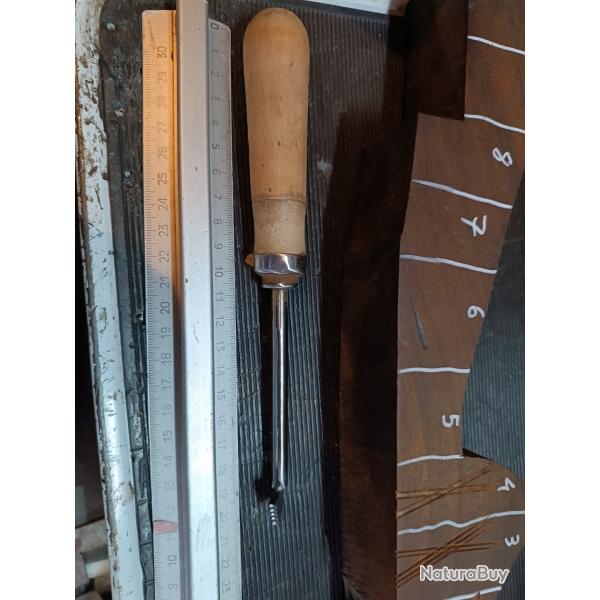 Outil a quadrillage des crosses outil a quadriller les crosse de fusil carabine 2 lignes  4