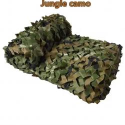 Filet de camouflage Jungle Camo (2 mètres x 5 mètres) (2)