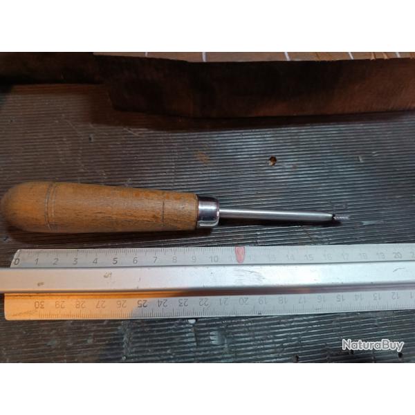 Outil a quadrillage des crosses outil a quadriller les crosse de fusil carabine 2 lignes  5