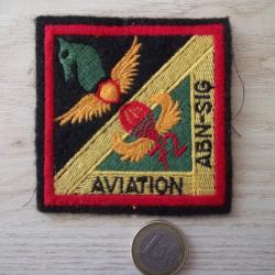 écusson insigne tissu US Army Aviation collection