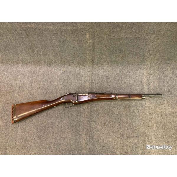 Mousqueton Berthier Modle 1890 CALIBRE 8 X 51R crosse modifie