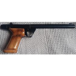 Pistolet monocoup DRULOV 70 canon 25cm calibre 22LR culasse calée pour droitier