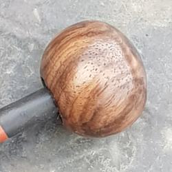 Boule bois noyer vein&eacute; ?30