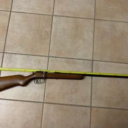 Carabine 9mm percussion annulaire.