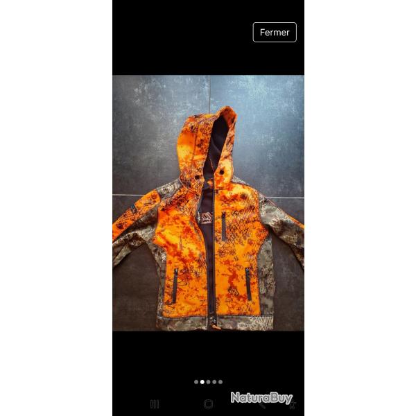 Softshell enfant verney carron pro hunt